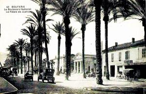 Boufarik - Le Boulevard National et le Palais de Justice